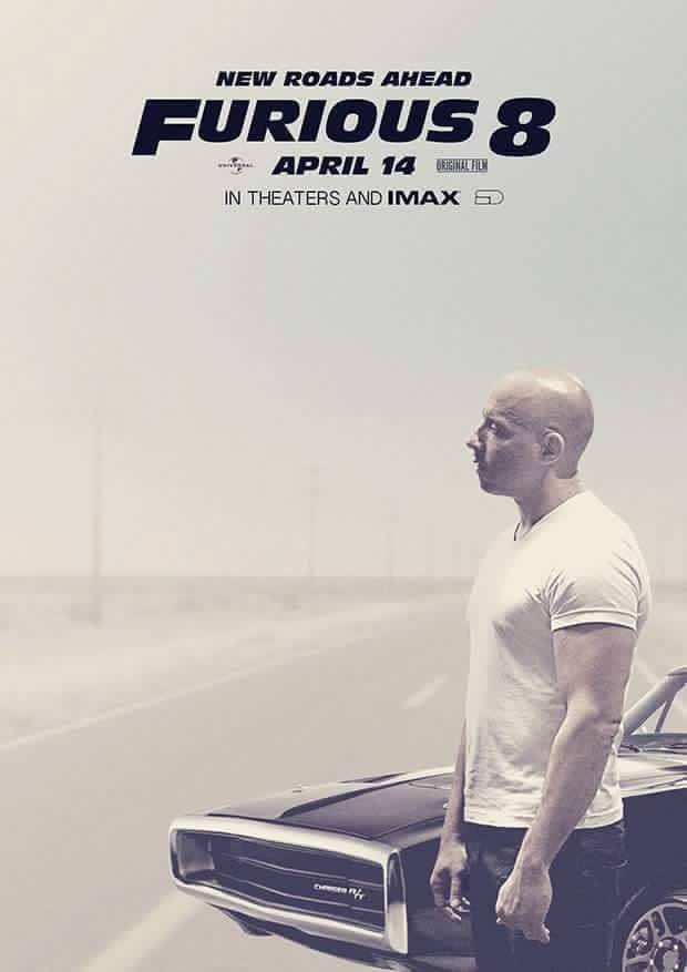 furious 8 teaser poster released new roads ahead Furious 8