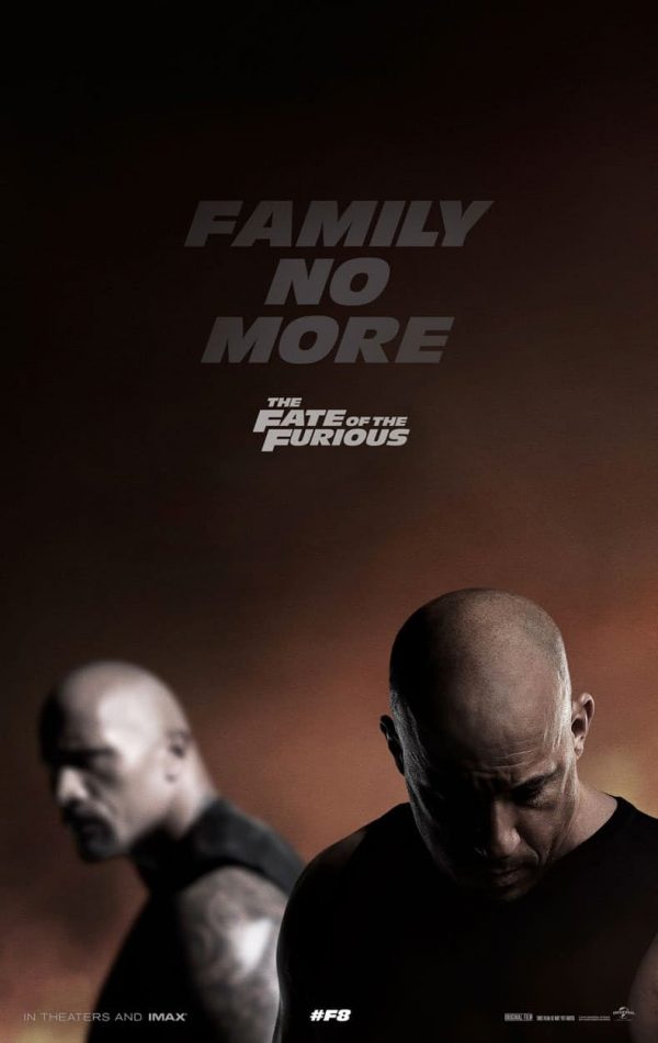 Fate of the Furious poster 600x950 The Fate of the Furious